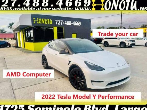 TESLA MODEL Y 2022 7SAYGDEFXNF540065 image